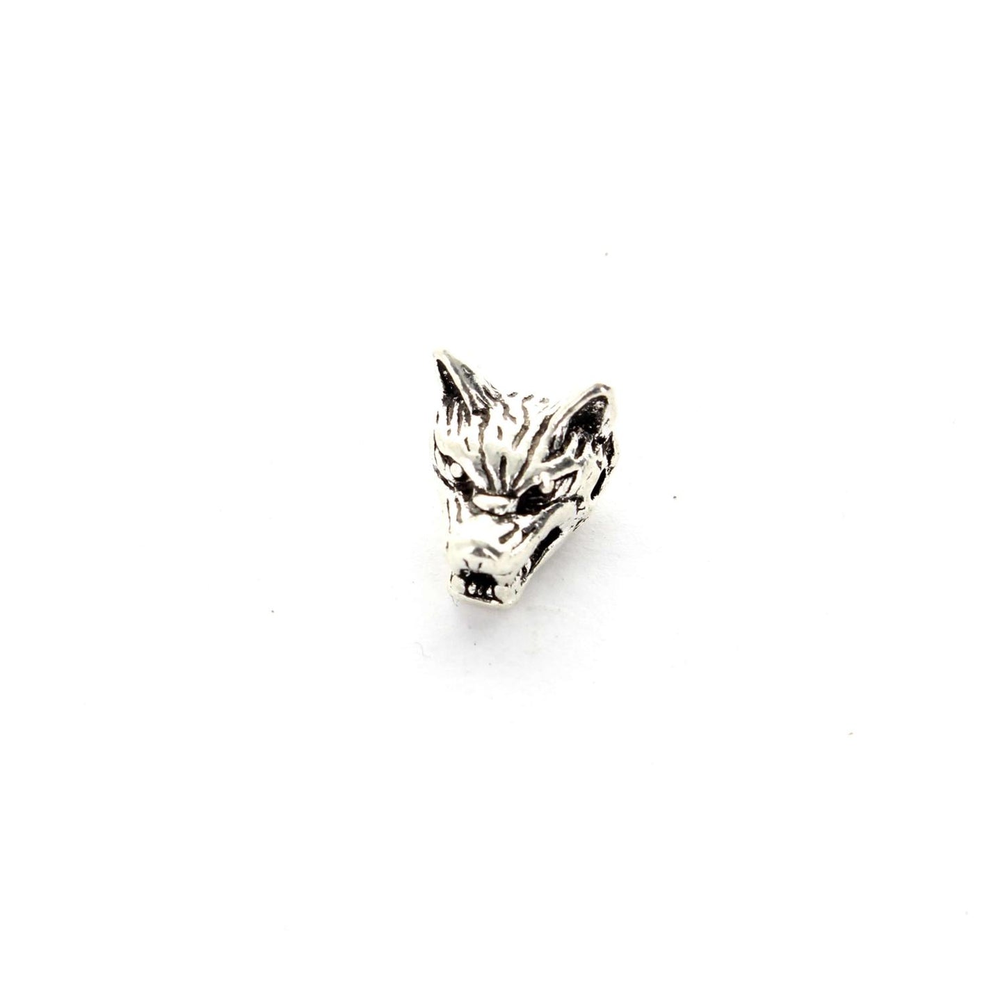 Intercalaire de perles en forme de Tête de Loup
