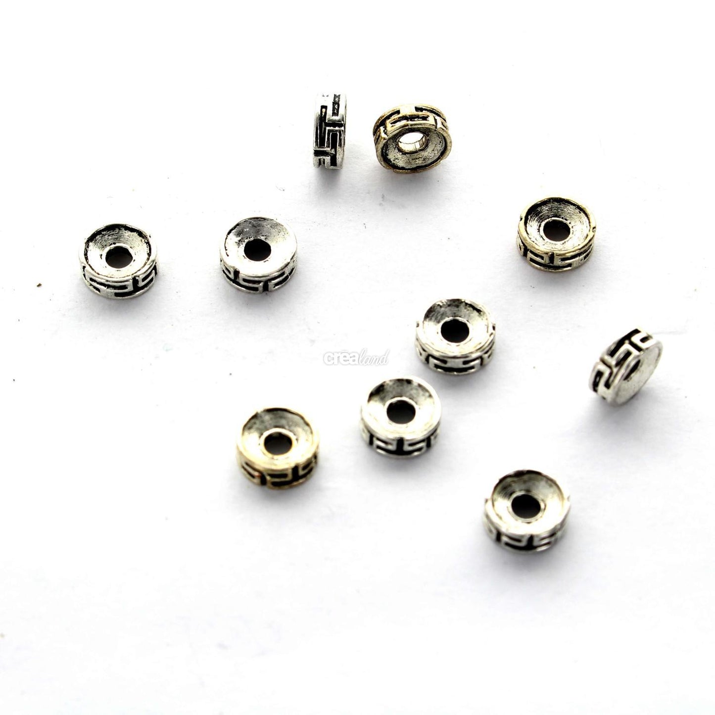 Intercalaires de perle plat vendus par 10