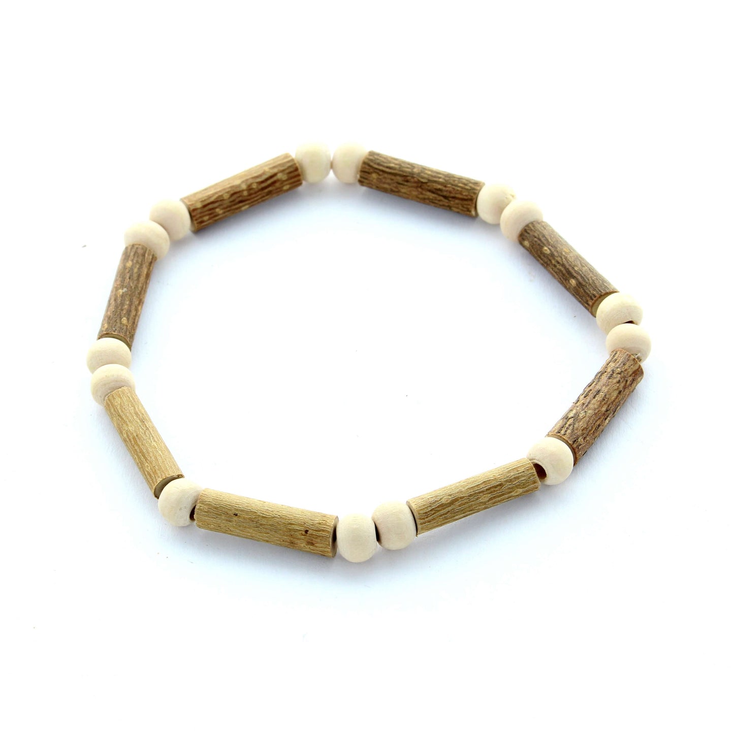 Bracelet 100% noisetier - harmonie et bien-être naturel