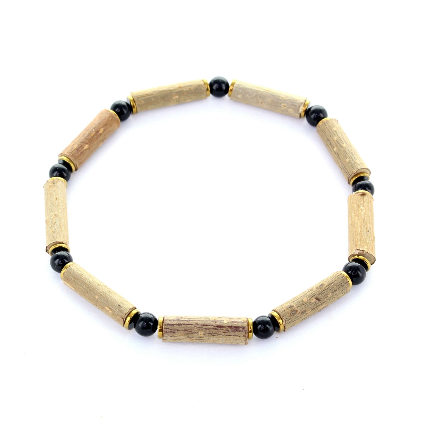 Bracelet Dolomite noire : Équilibre et Sérénité - Apaisement des Migraines