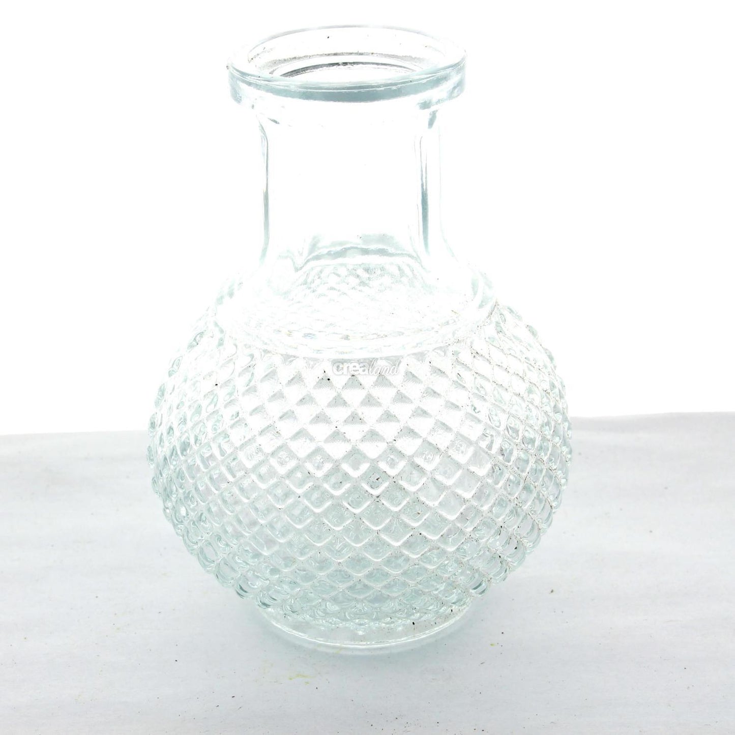 Vase en verre transparent modèle 1