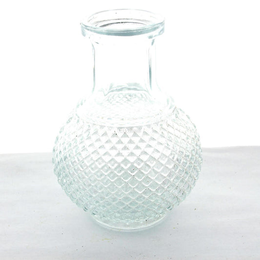 Vase en verre transparent modèle 1