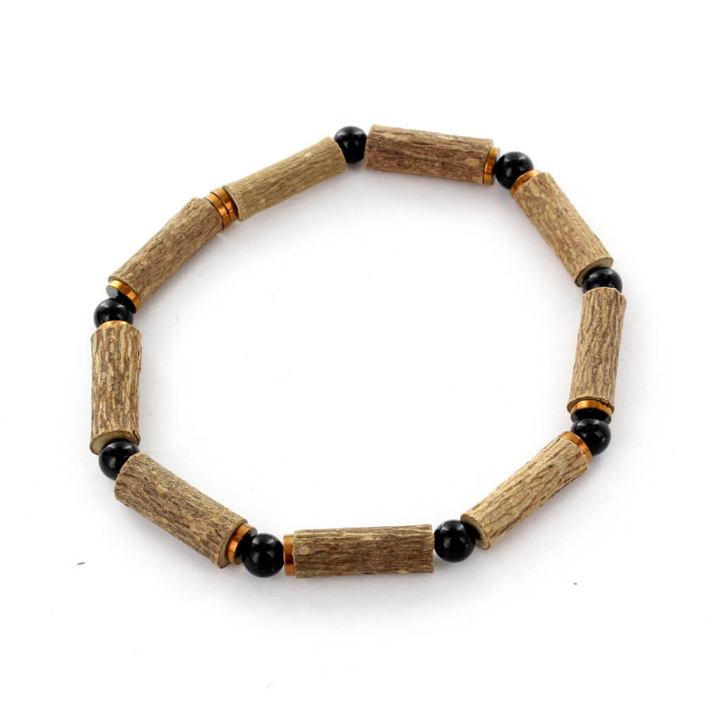 Bracelet Dolomite noire : Équilibre et Sérénité - Apaisement des Migraines