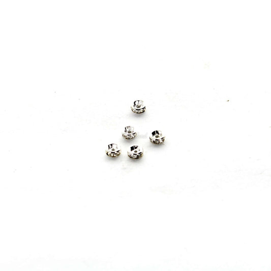 Intercalaires de perles avec strass vendus par 5