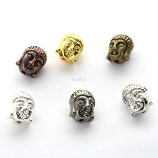 Intercalaires de perles Bouddha par 6 assortis