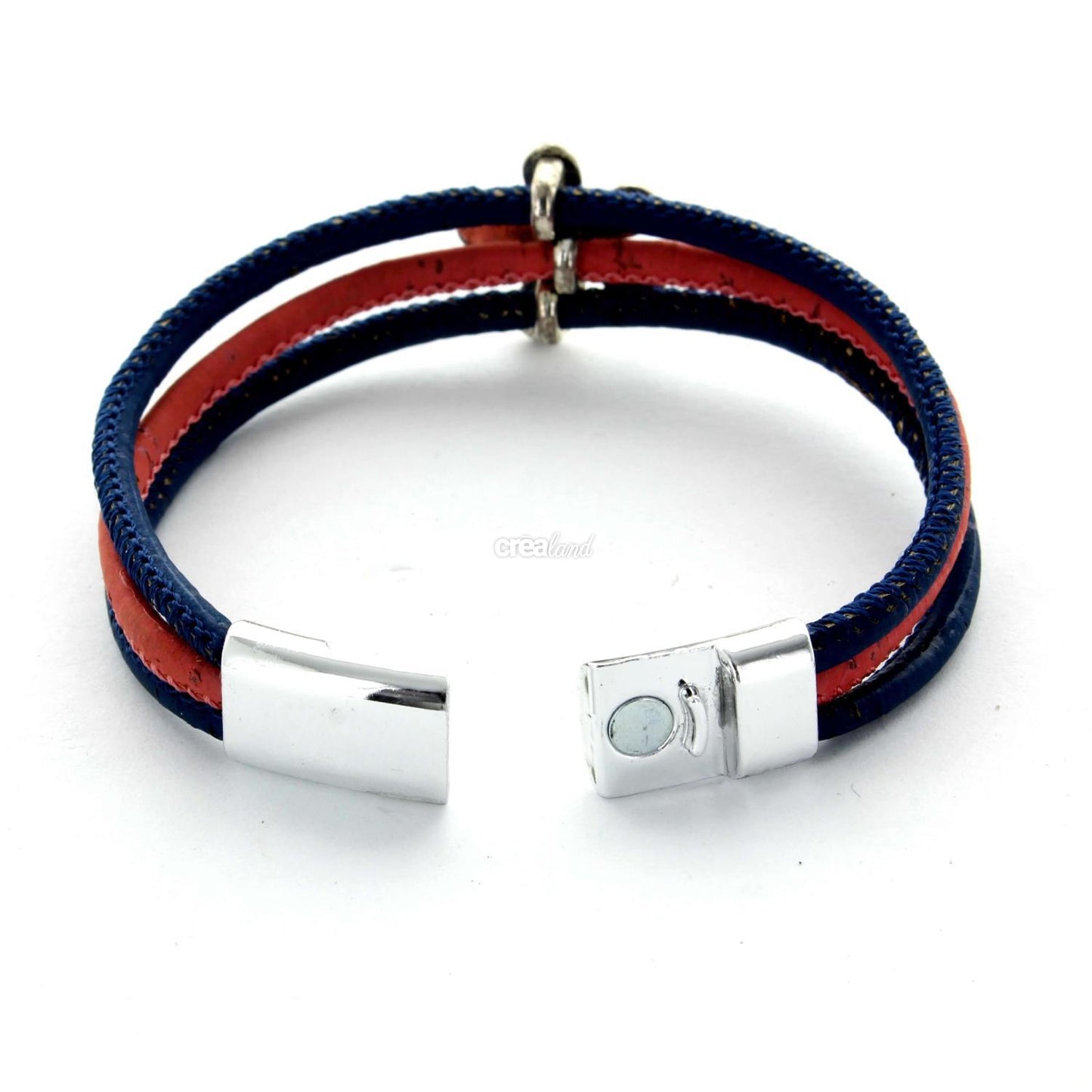 Bracelet en liège  3 rangs Modèle 4