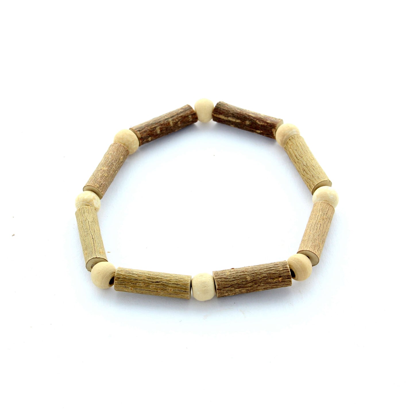 Bracelet 100% noisetier - harmonie et bien-être naturel