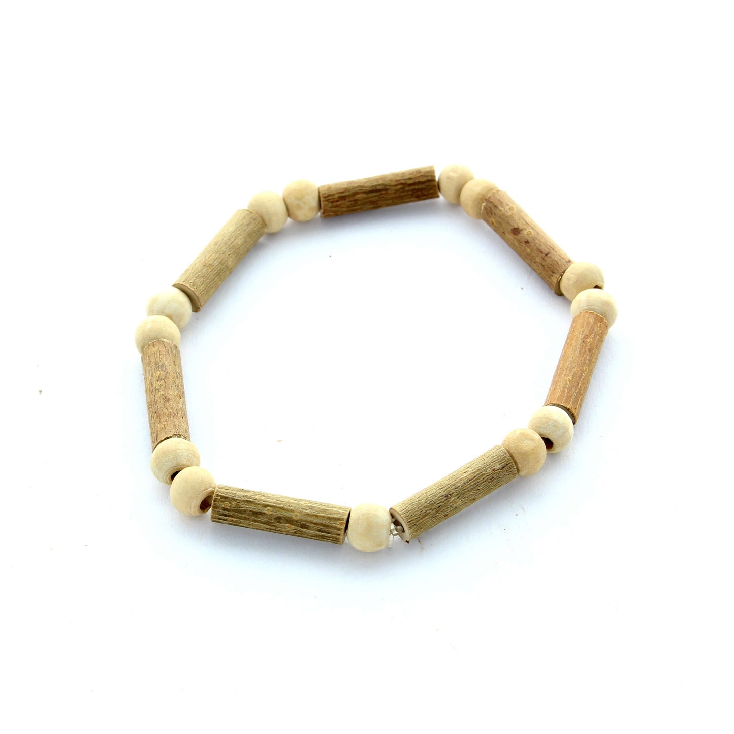 Bracelet 100% noisetier - harmonie et bien-être naturel