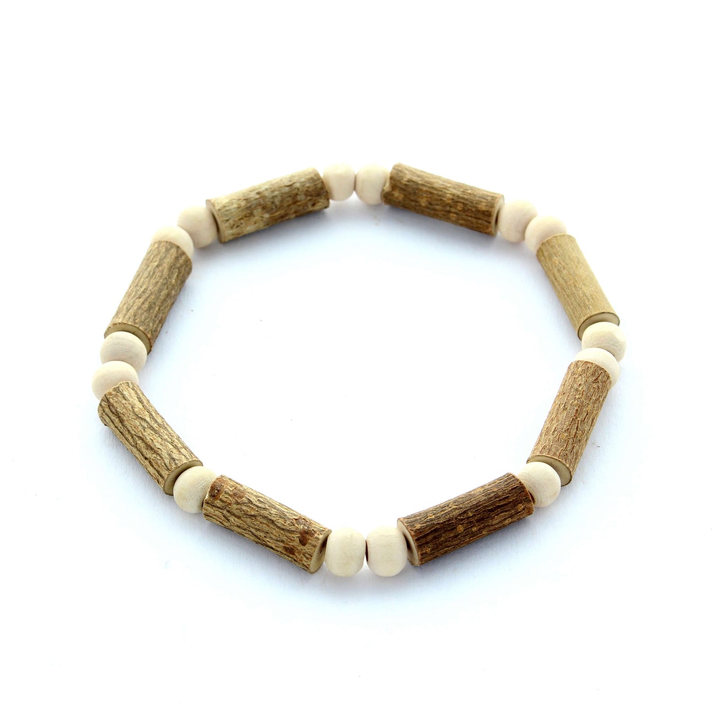 Bracelet 100% noisetier - harmonie et bien-être naturel
