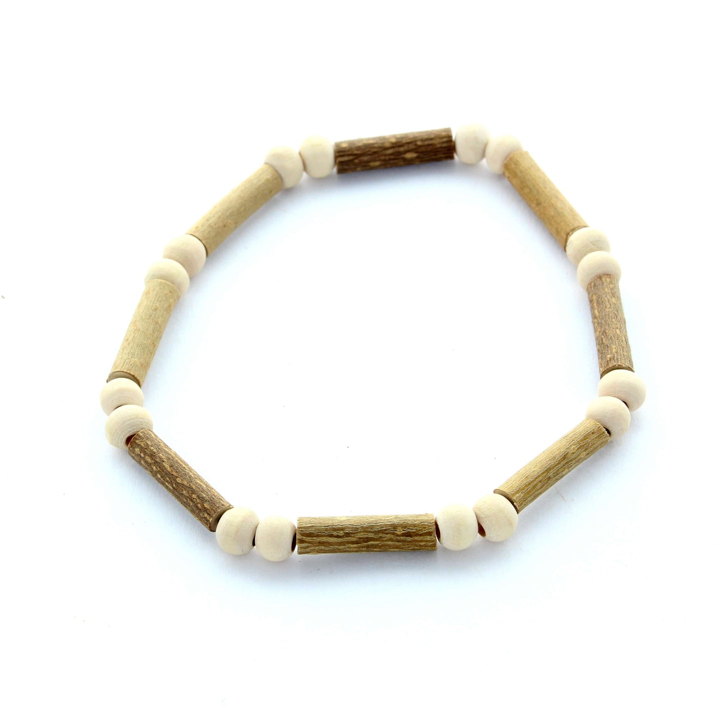 Bracelet 100% noisetier - harmonie et bien-être naturel