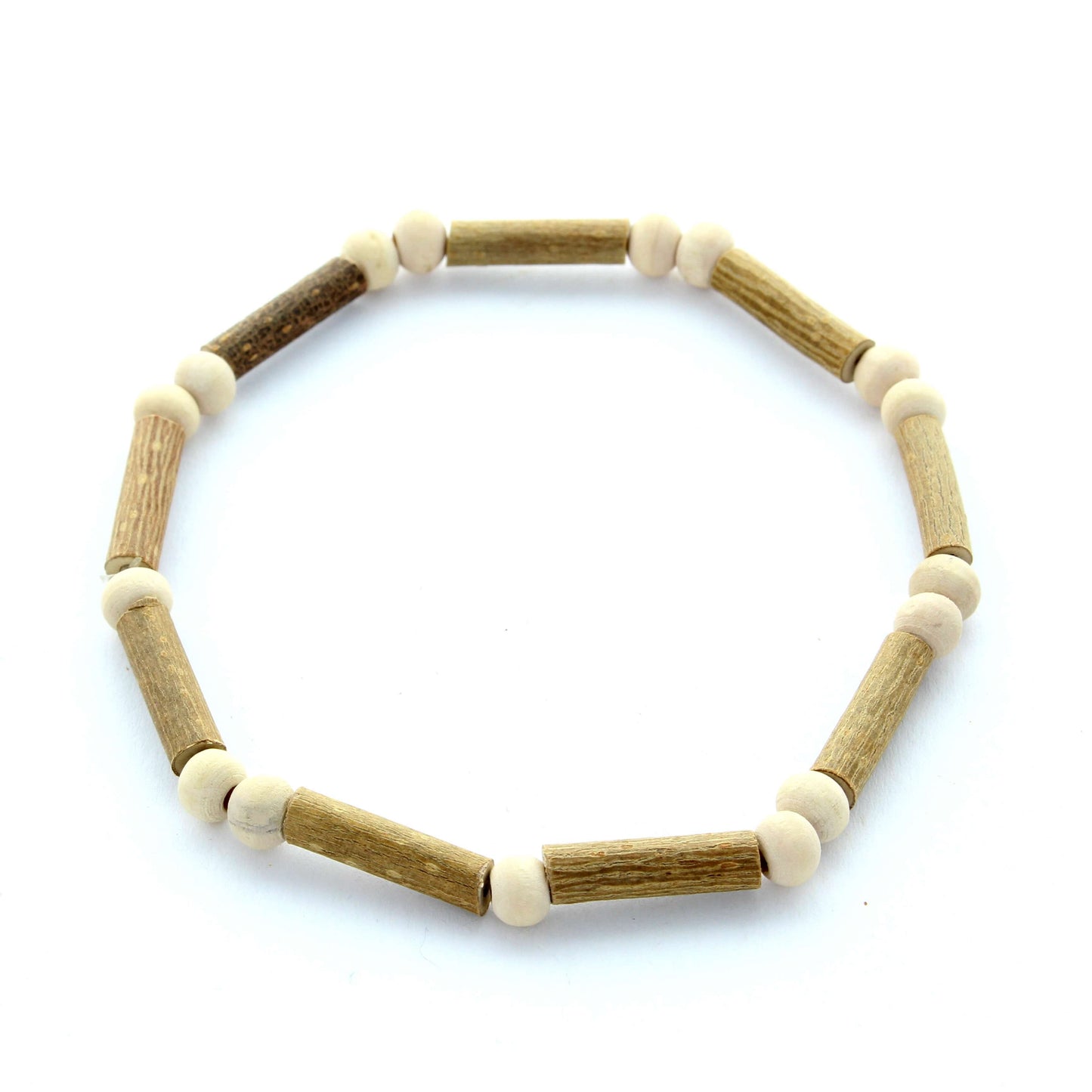 Bracelet 100% noisetier - harmonie et bien-être naturel
