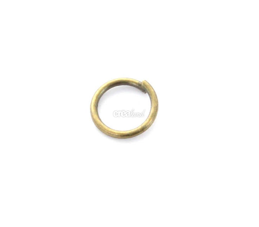 Anneau de jonction rond et ouvert couleur bronze par 65