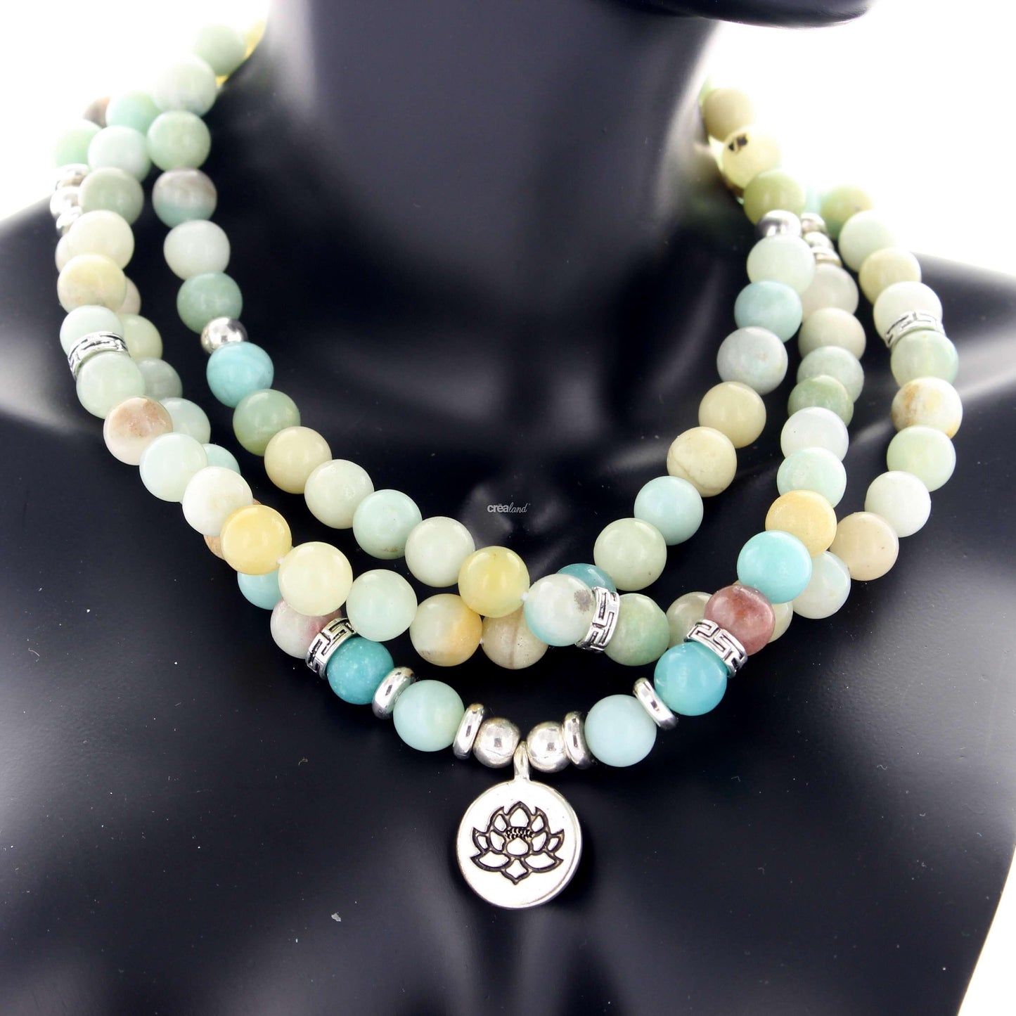 Collier Mala | Pierre Amazonite