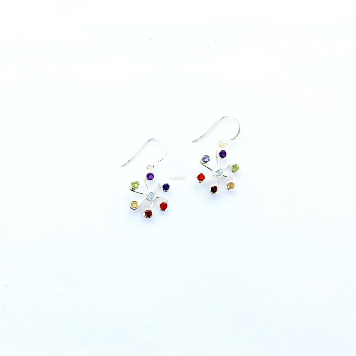 Boucle d'oreilles | Argent | Chakra | m11